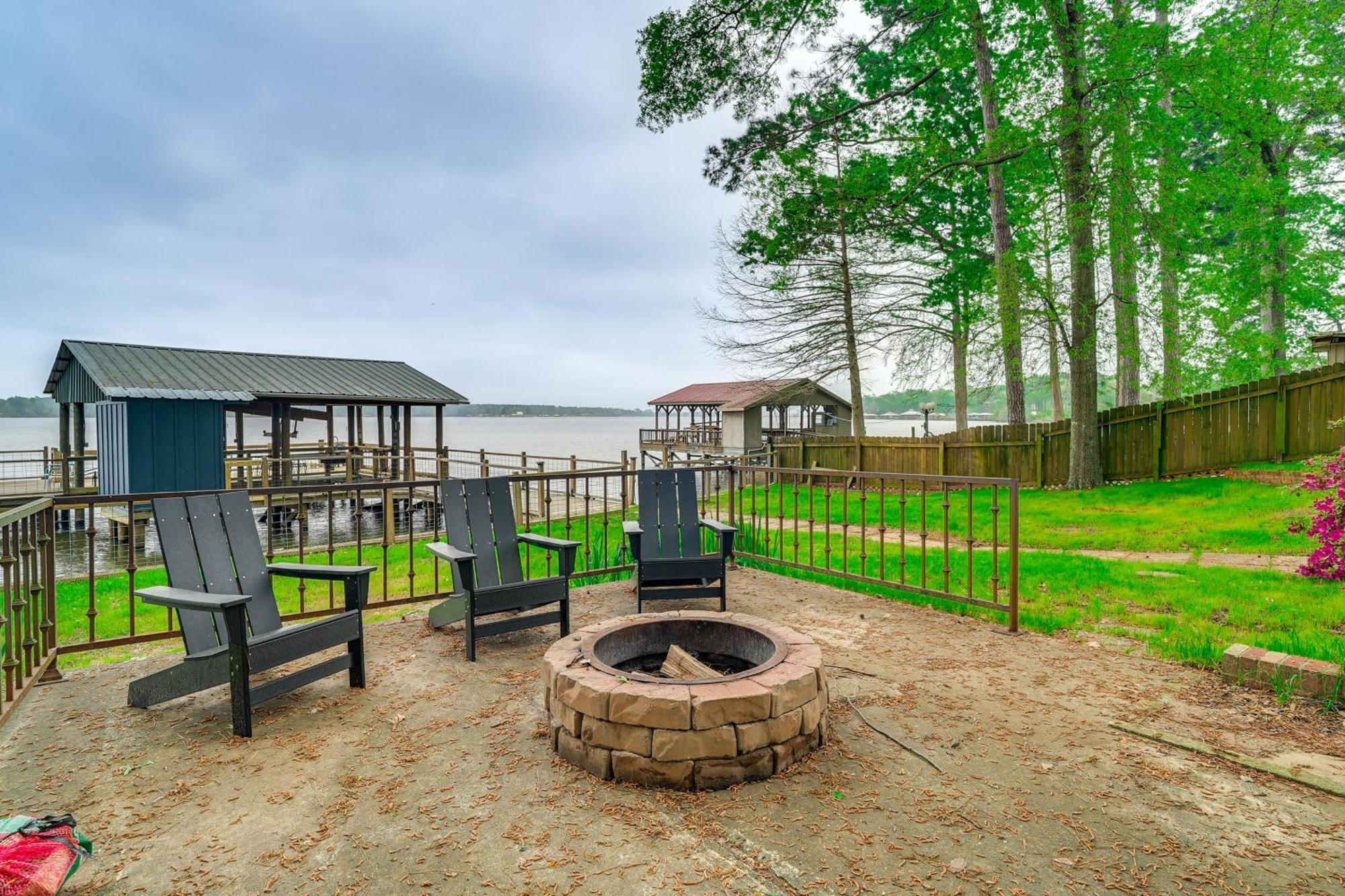Waterfront House On Toledo Bend With Private Dock! Villa Alliance Dış mekan fotoğraf
